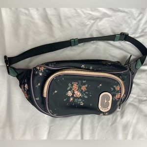 Coach floral belt bag / fanny pack